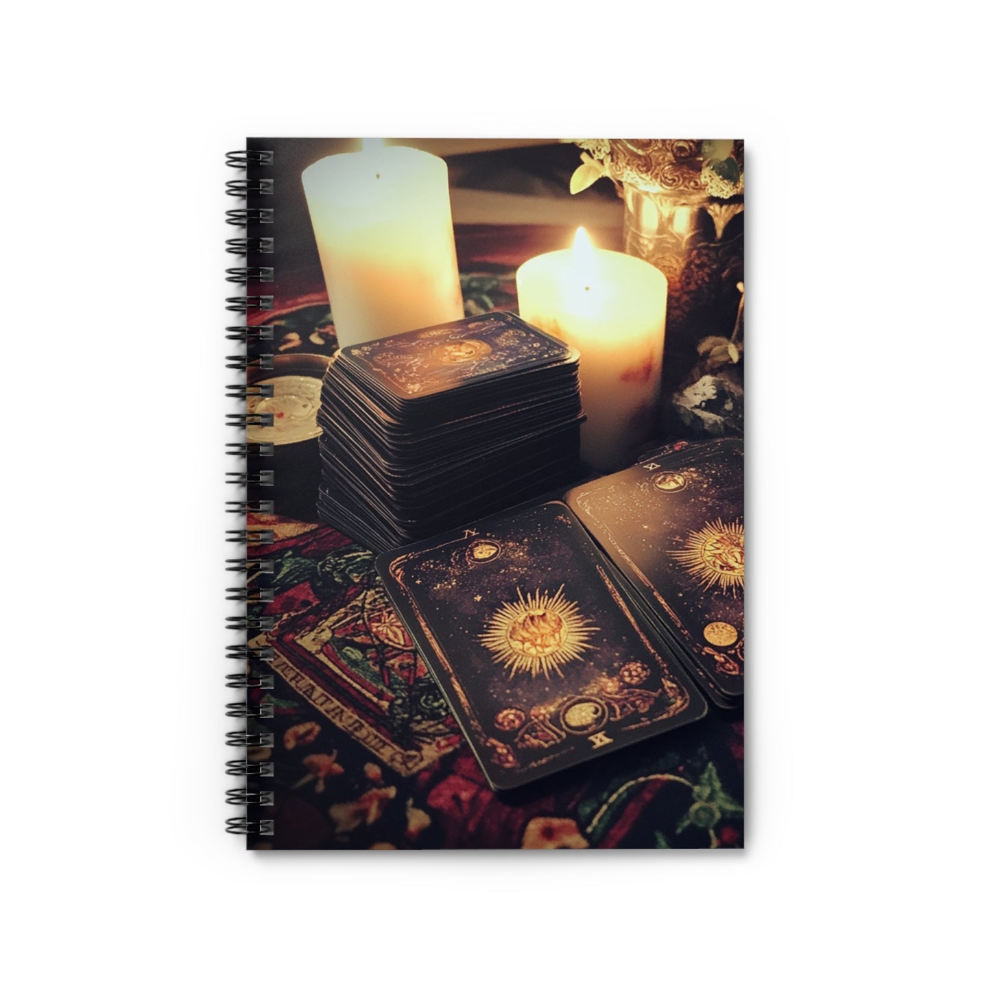 Mystical Spiral Notebook - Ruled Line for Spiritual Journeys