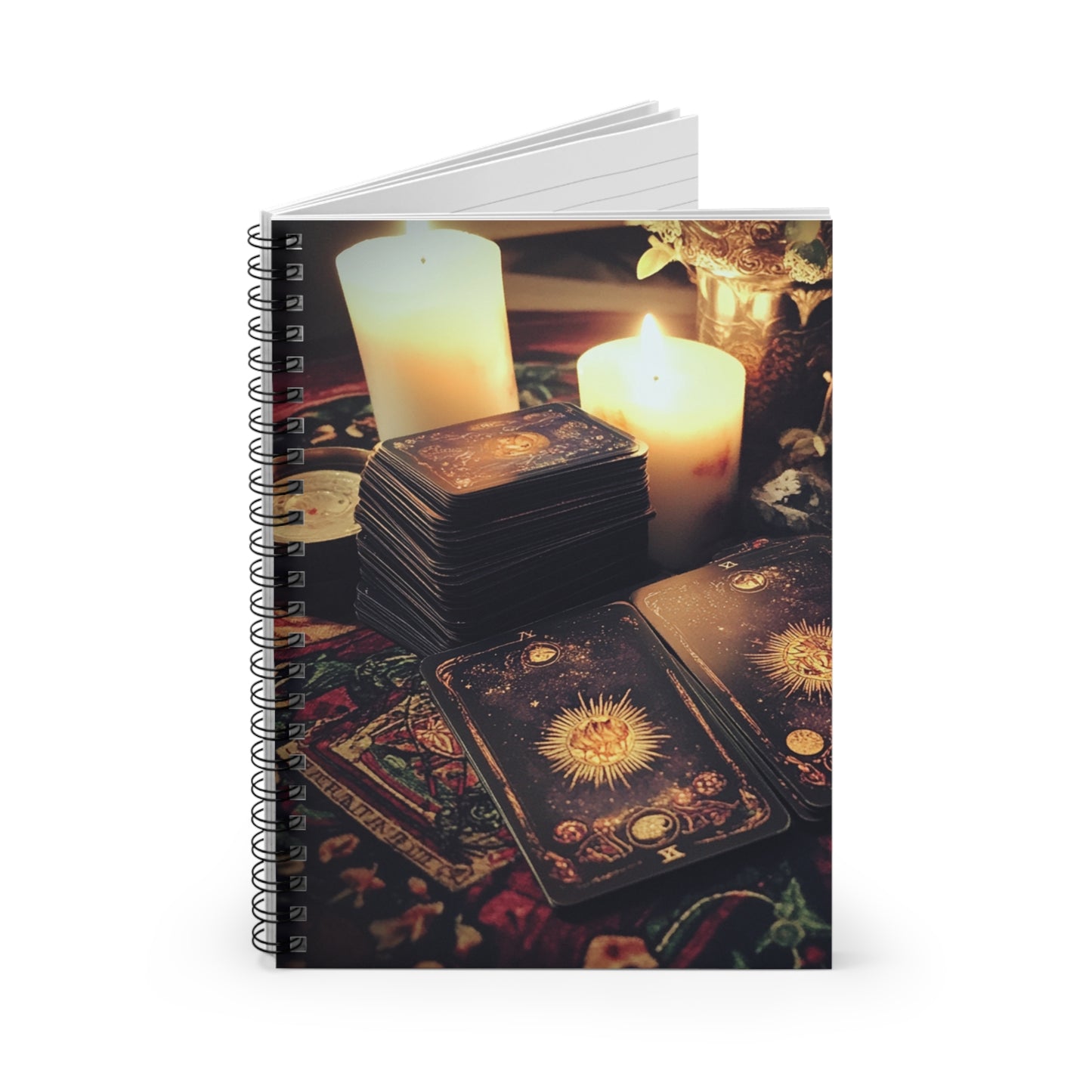 Mystical Spiral Notebook - Ruled Line for Spiritual Journeys