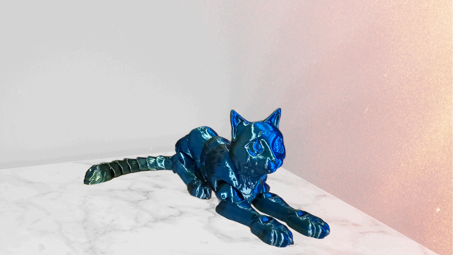 Medium Flexi Cat - 3D Print